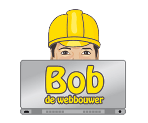 Nieuw logo voor Bob de webbouwer